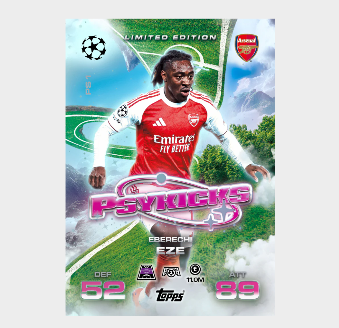 「GOH’S」2025-26 TOPPS Match Attax Extra UCC Mega Tin - Psykicks白色