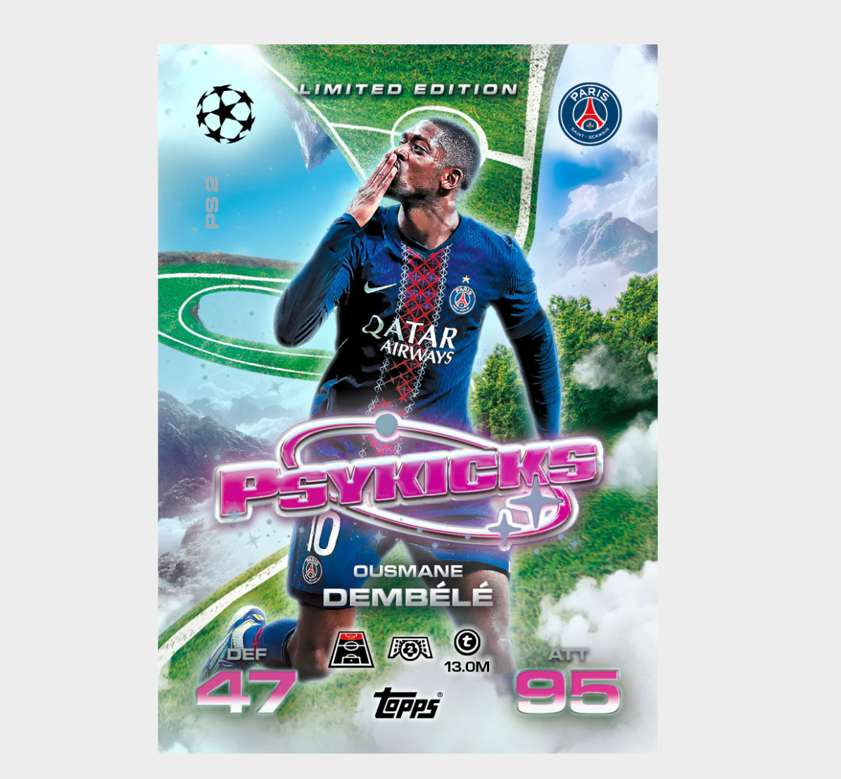 「GOH’S」2025-26 TOPPS Match Attax Extra UCC Mega Tin - Psykicks白色