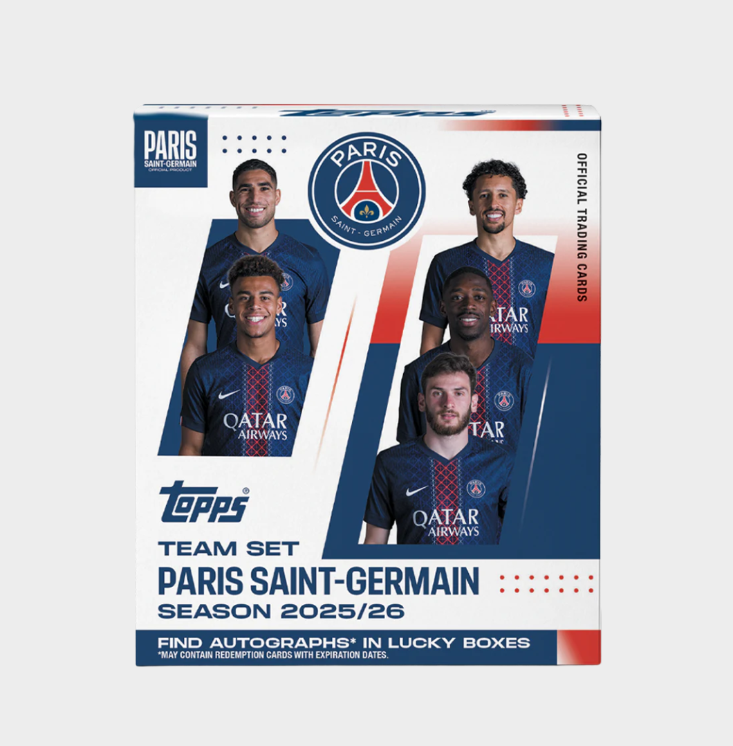 「GOH’S」2025-26 TOPPS® Paris Saint-Germain Team Set PSG大巴黎隊盒