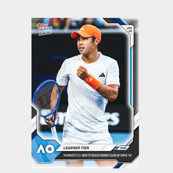 「GOH’S」Learner Tien - 2026 Tennis Topps NOW® - Card 3 - PR: 881
