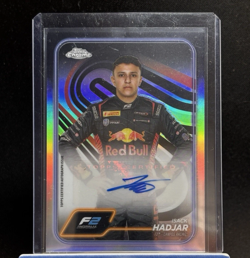 「GOH’S」ISACK HADJAR 2024 Topps Chrome F1 Refractor Auto - 代購