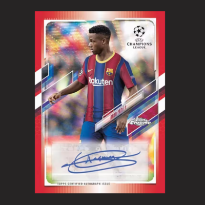 「GOH’S」2020-21 TOPPS Chrome UEFA Champions League Value Box 歐冠手雷