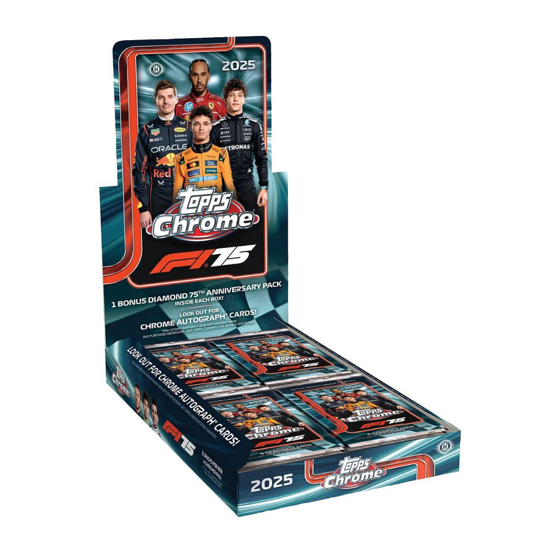「GOH’S」#團拆 2025 TOPPS Chrome F1 Hobby 1盒 選隊&選人 #GOHST9