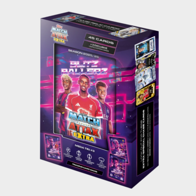 「GOH’S」2025-26 TOPPS Match Attax Extra UCC Mega Tin - Blitzballers紫色