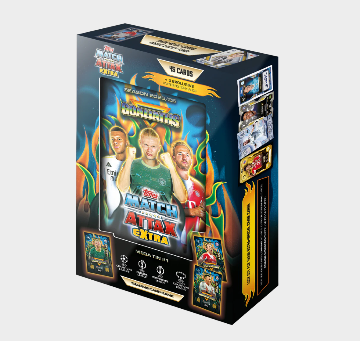 「GOH’S」2025-26 TOPPS Match Attax Extra UCC Mega Tin - Goliaths藍色