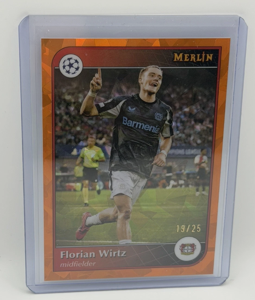 「GOH’S」Florian Wirtz 2024/25 Topps Merlin Orange Atomic Refractor /25 - 代購