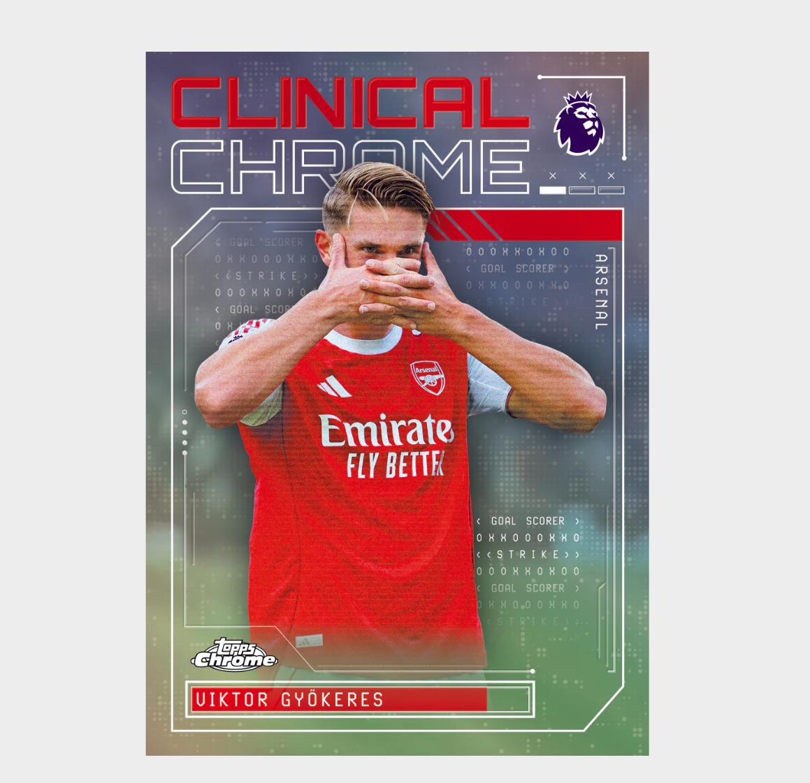 「GOH’S」2025-26 TOPPS Chrome Premier League EPL Tin 英超鐵盒