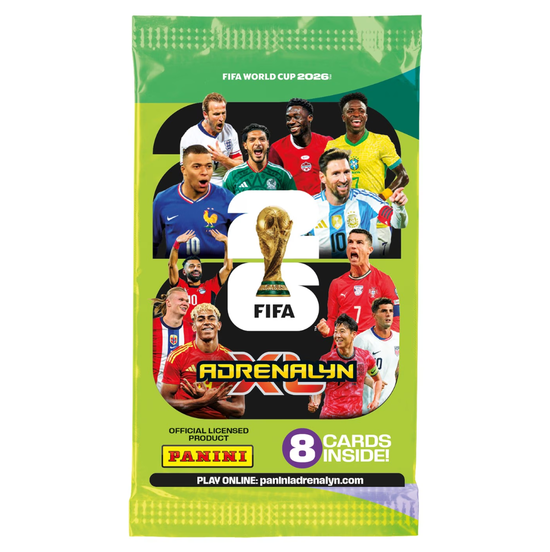 「GOH’S」2026 PANINI Adrenalyn XL FIFA World Cup Retail Box- 美加墨世界杯補充包單包