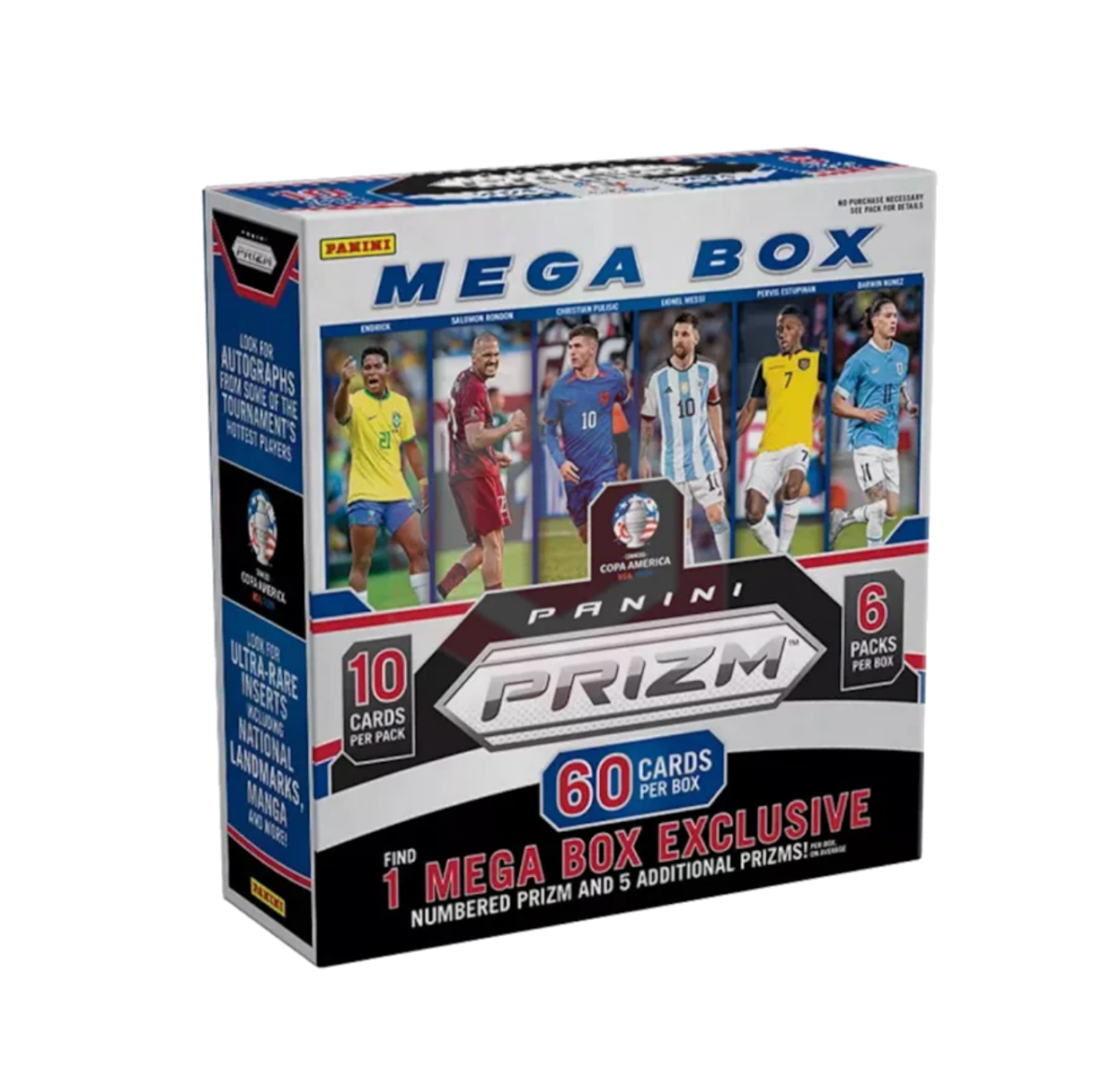 「GOH’S」2023-24 PANINI Prizm Copa America Mega Box 美洲杯Mega盒