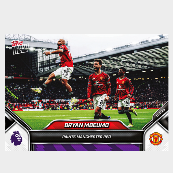 「GOH’S」Bryan Mbeumo - 2025-26 Premier League Topps NOW® - Card 108 - PR: 1554