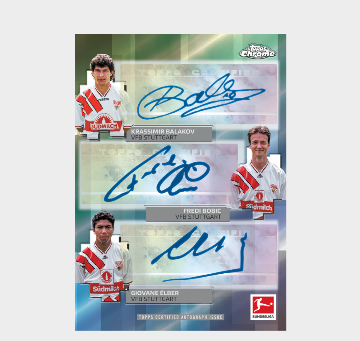 「GOH’S」#團拆 2025-26 TOPPS Chrome Bundesliga德甲 Hobby 1盒 隨機編號 #GOHSR18
