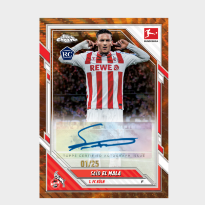 「GOH’S」#團拆 2025-26 TOPPS Chrome Bundesliga德甲 Hobby 1盒 隨機編號 #GOHSR18