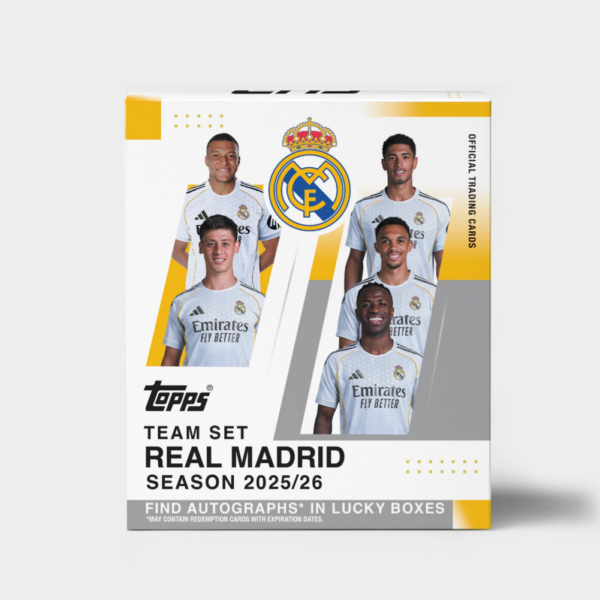 「GOH’S」2025-26 TOPPS® Real Madrid Team Set 皇馬隊盒