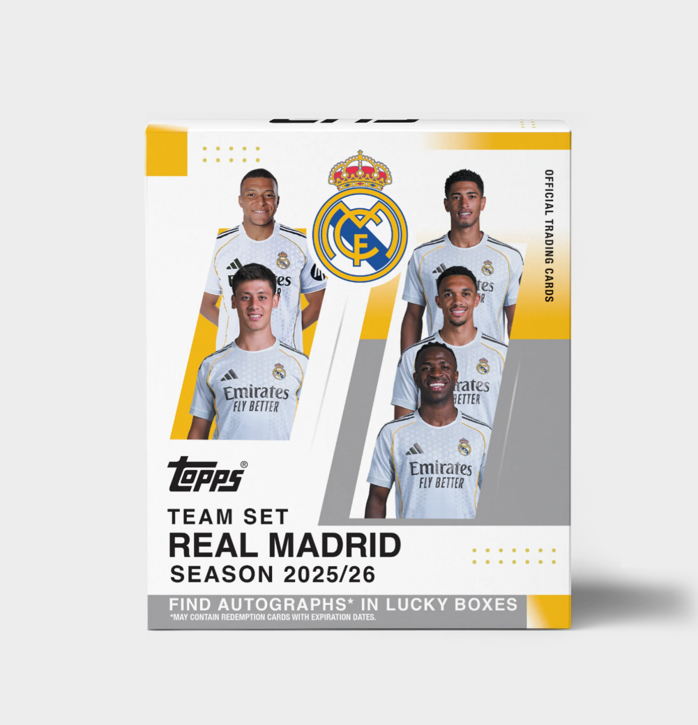 「GOH’S」2025-26 TOPPS® Real Madrid Team Set 皇馬隊盒