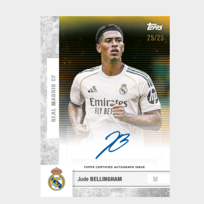 「GOH’S」2025-26 TOPPS® Real Madrid Team Set 皇馬隊盒