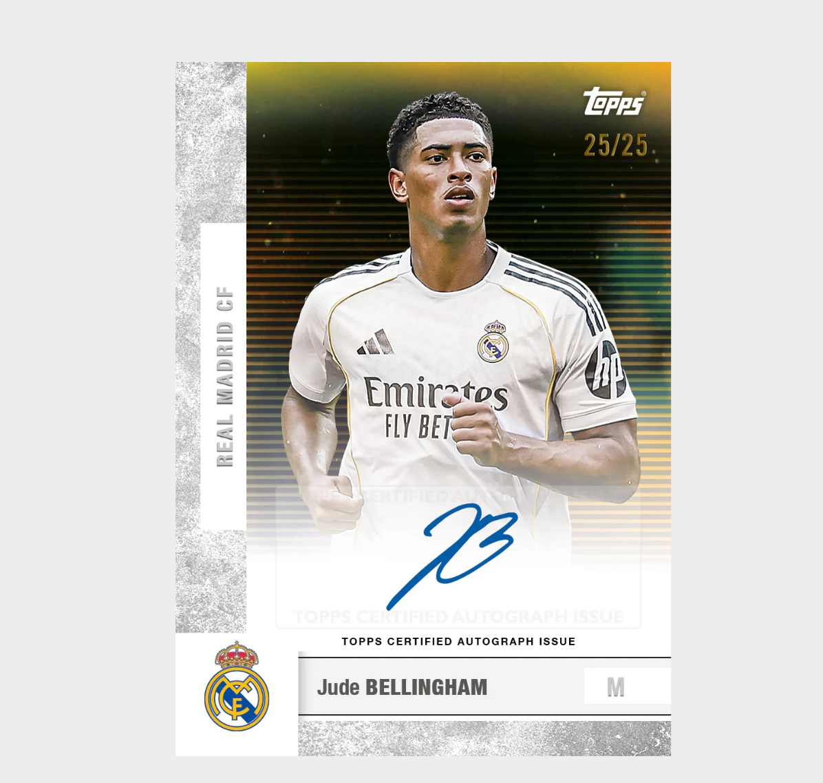「GOH’S」2025-26 TOPPS® Real Madrid Team Set 皇馬隊盒
