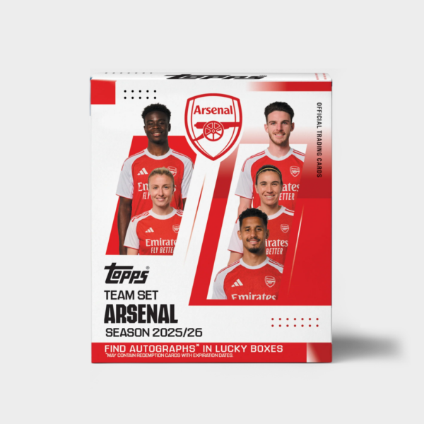 「GOH’S」2025-26 TOPPS® Arsenal Team Set 阿森納隊盒