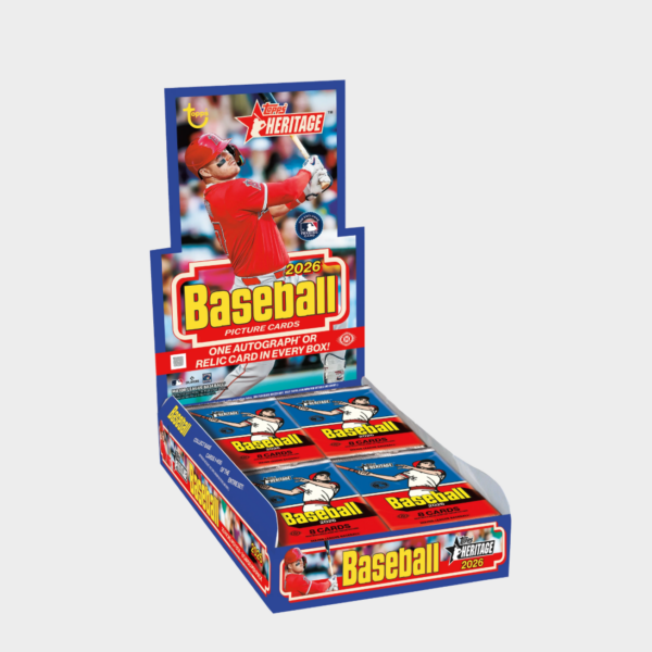 「GOH’S」2026 TOPPS Heritage Baseball Hobby Box MLB哈比