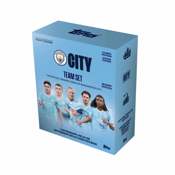 「GOH’S」2023-24 TOPPS® Manchester City FC Team Set 曼城隊盒