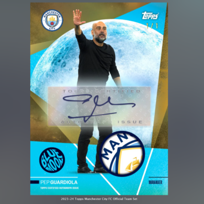 「GOH’S」2023-24 TOPPS® Manchester City FC Team Set 曼城隊盒
