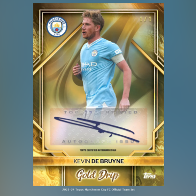 「GOH’S」2023-24 TOPPS® Manchester City FC Team Set 曼城隊盒
