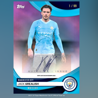 「GOH’S」2023-24 TOPPS® Manchester City FC Team Set 曼城隊盒