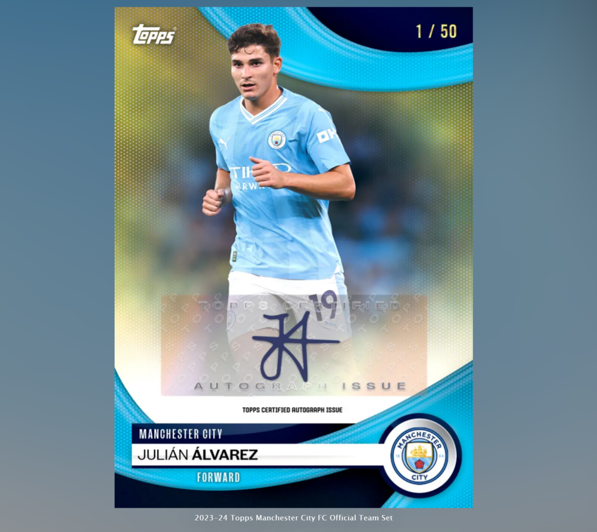 「GOH’S」2023-24 TOPPS® Manchester City FC Team Set 曼城隊盒