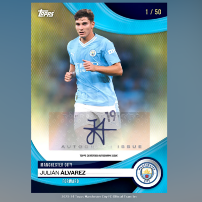 「GOH’S」2023-24 TOPPS® Manchester City FC Team Set 曼城隊盒
