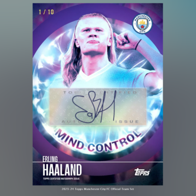 「GOH’S」2023-24 TOPPS® Manchester City FC Team Set 曼城隊盒