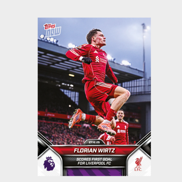 螢幕擷取畫面 2026-03-25 160219 「GOH’S」Florian Wirtz - 2025-26 Premier League Topps NOW® - Card 89 - PR: 2347
