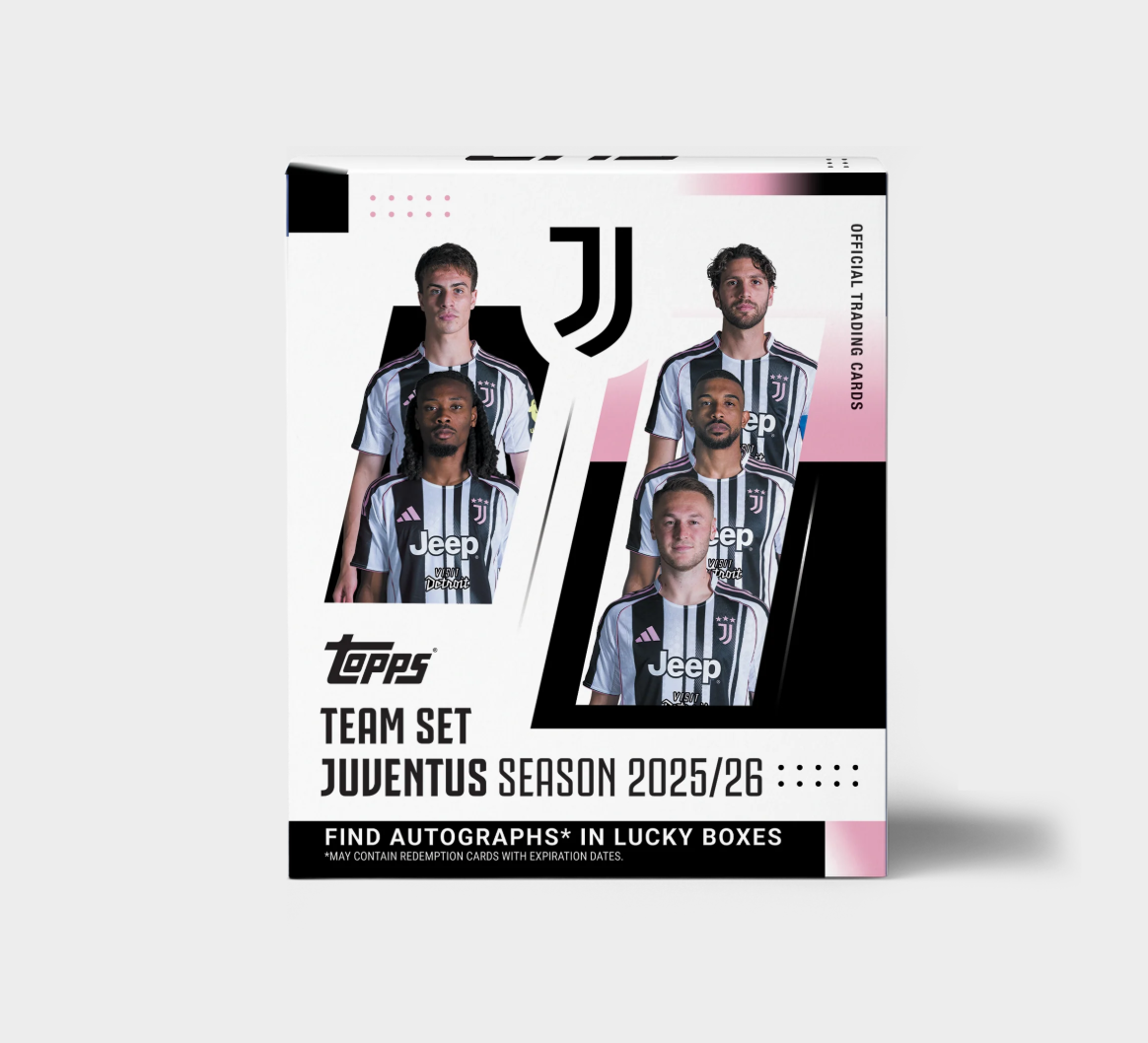 「GOH’S」2025-26 TOPPS® Juventus Team Set 尤文隊盒