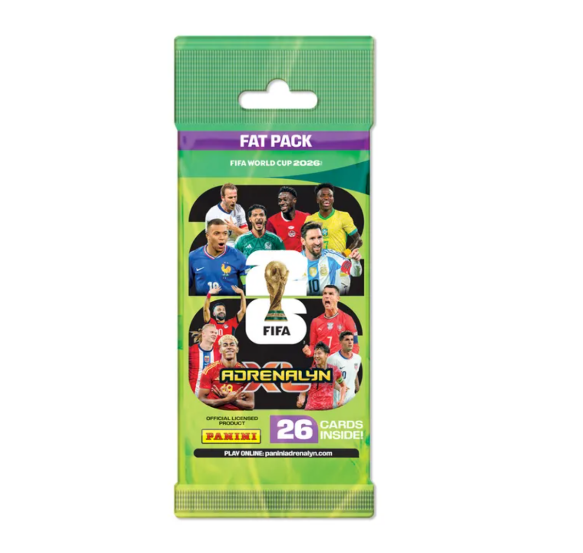 「GOH’S」2026 PANINI Adrenalyn XL FIFA World Cup Fat Pack - 美加墨世界杯肥包單包