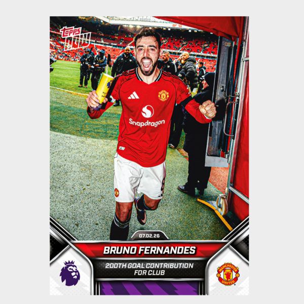 螢幕擷取畫面 2026-04-01 191842 「GOH’S」Bruno Fernandes - 2025-26 Premier League Topps NOW® - Card 132 - PR: 1393