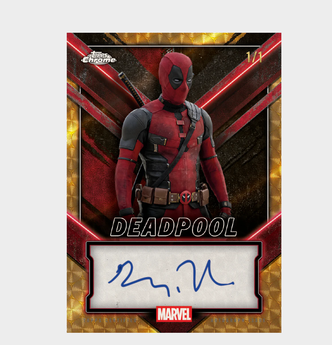 「GOH’S」2025 Topps Chrome® Deadpool Value Box - 死侍手雷