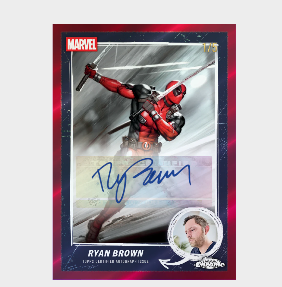 「GOH’S」2025 Topps Chrome® Deadpool Value Box - 死侍手雷