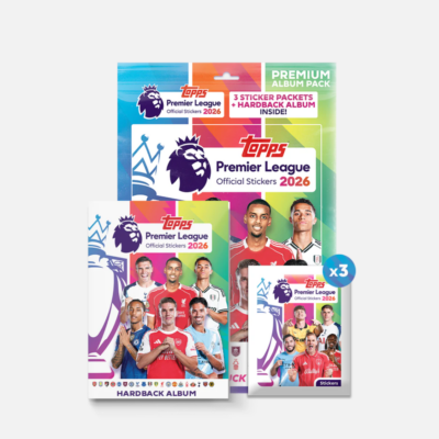 「GOH’S」2026 TOPPS Premier League Stickers Hardback Album Starter Pack - 英超貼紙起始收藏簿