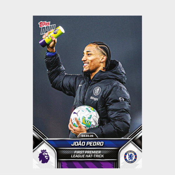 螢幕擷取畫面 2026-04-30 010238 「GOH’S」João Pedro - 2025-26 Premier League Topps NOW® - Card 152 - PR: 949