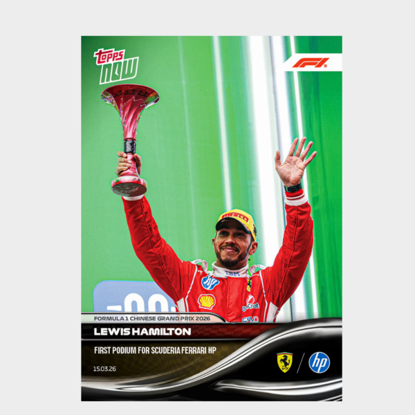 「GOH’S」Lewis Hamilton - 2026 Formula 1® Topps NOW® - Card 21 - PR:9969