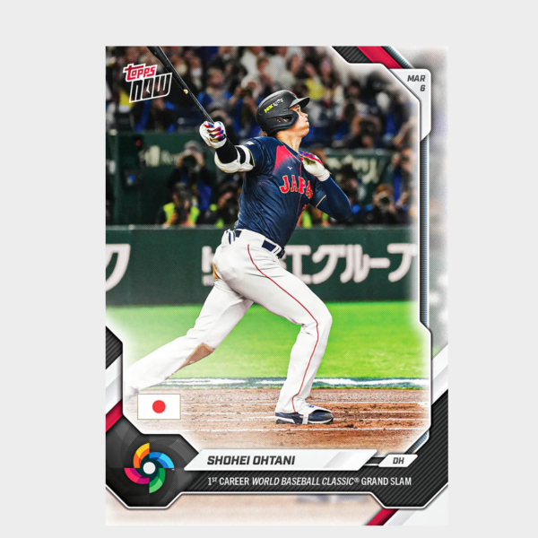 「GOH’S」Shohei Ohtani - 2026 World Baseball Classic Topps NOW® - Card 4 - PR: 132,078