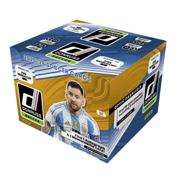 「GOH’S」#團拆 2025-26 PANINI Donruss Road to World Cup Hobby 原封箱(12盒) 選人&選隊 #GOHST37