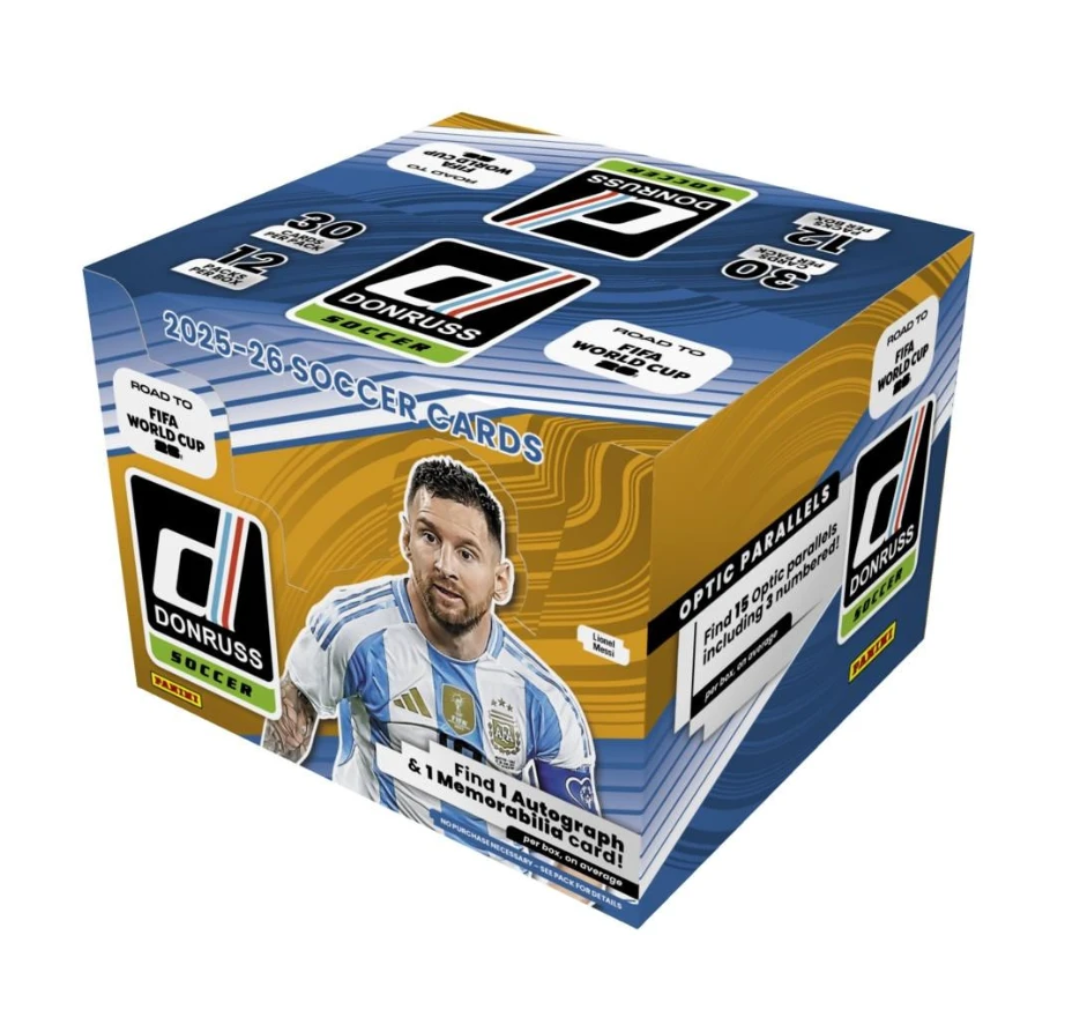 「GOH’S」#團拆 2025-26 PANINI Donruss Road to World Cup Hobby 原封箱(12盒) 選人&選隊 #GOHST37