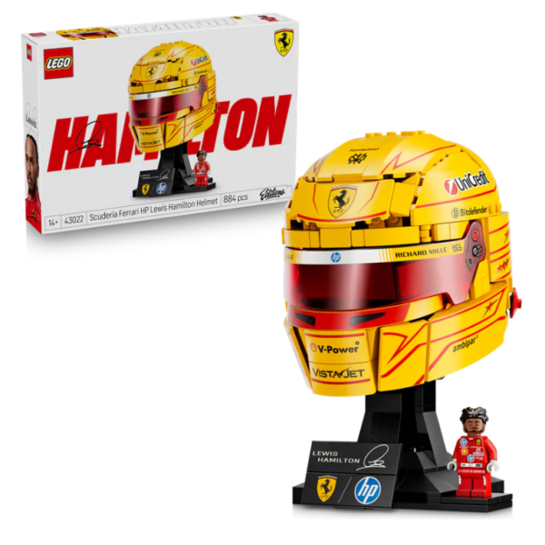 「GOH’S」43022 Scuderia Ferrari HP Lewis Hamilton 老漢安全帽樂高