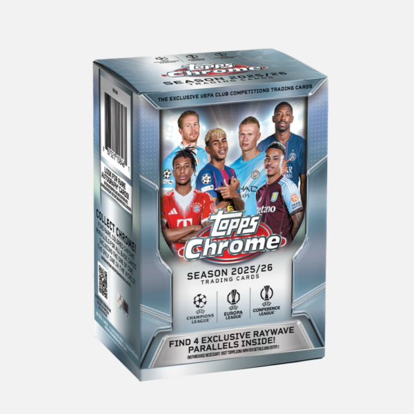 「GOH’S」2025-26 TOPPS Chrome UCC Value Box - 歐戰手雷