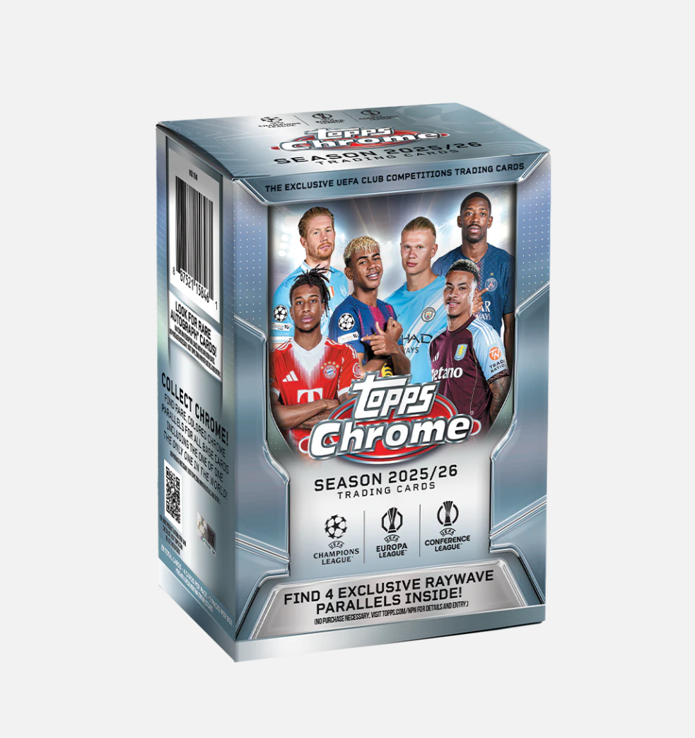 「GOH’S」2025-26 TOPPS Chrome UCC Value Box - 歐戰手雷