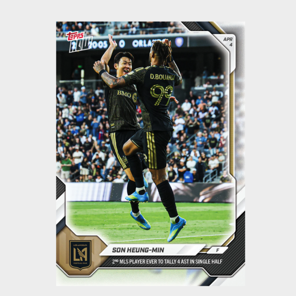 「GOH’S」Son Heung-Min - 2026 MLS Topps NOW® - Card 21 - PR: 650