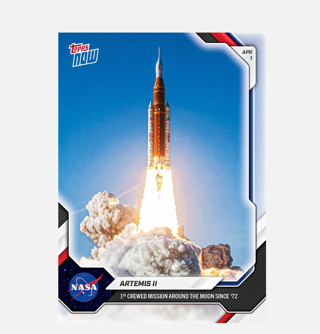 「GOH’S」Artemis II - 2026 Topps NOW® Card A201 - PR: 24420