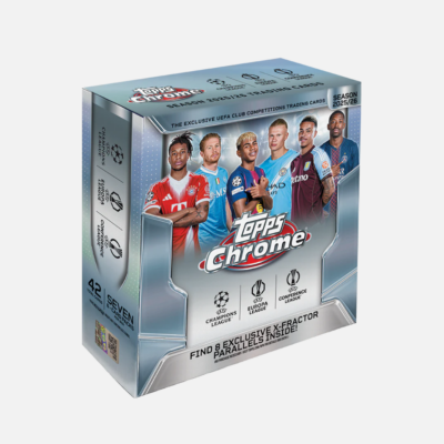 「GOH’S」2025-26 TOPPS Chrome UCC Mega Box - 歐戰Mega盒