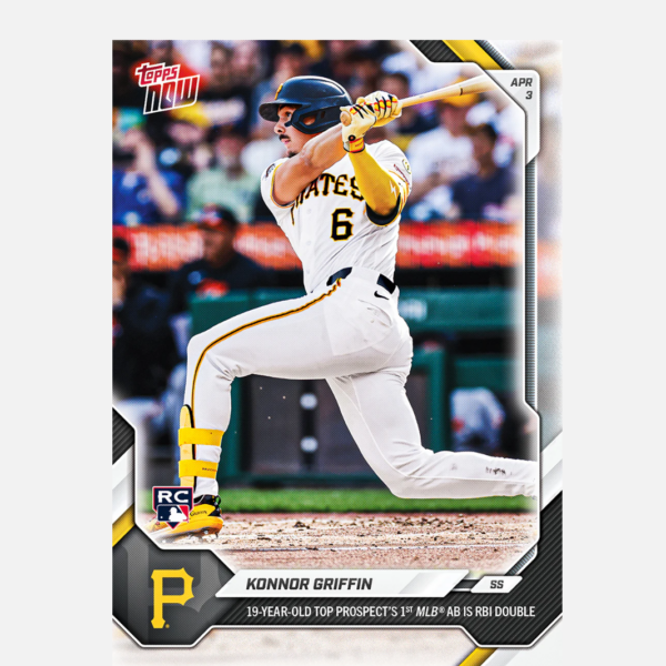 「GOH’S」Konnor Griffin - 2026 MLB Topps NOW® - Card 49