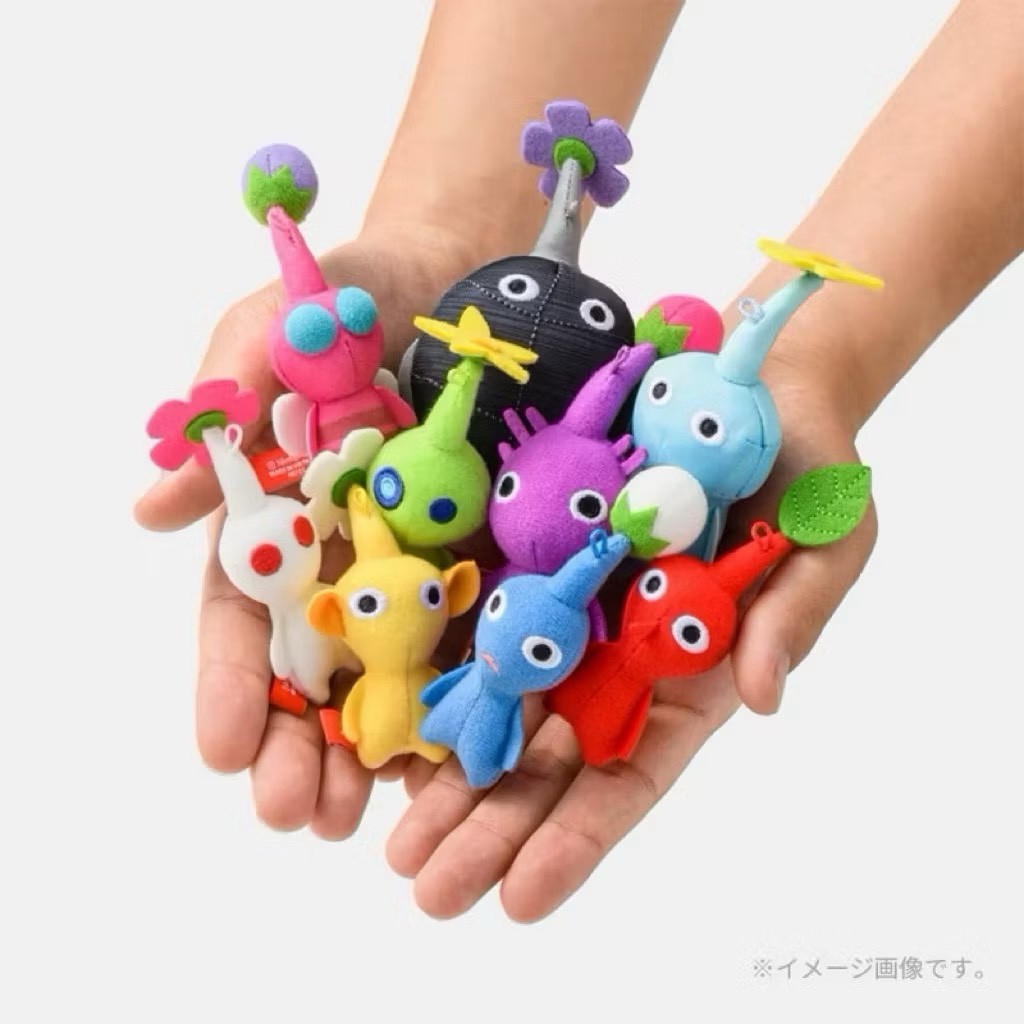「GOH’S」日本任天堂《皮克敏 PIKMIN》娃娃吊飾