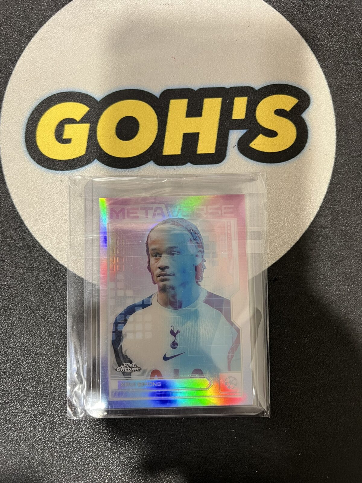 「GOH’S」2025-26 Topps Chrome Soccer XAVI SIMONS Metaverse Case Hit SP - 代購